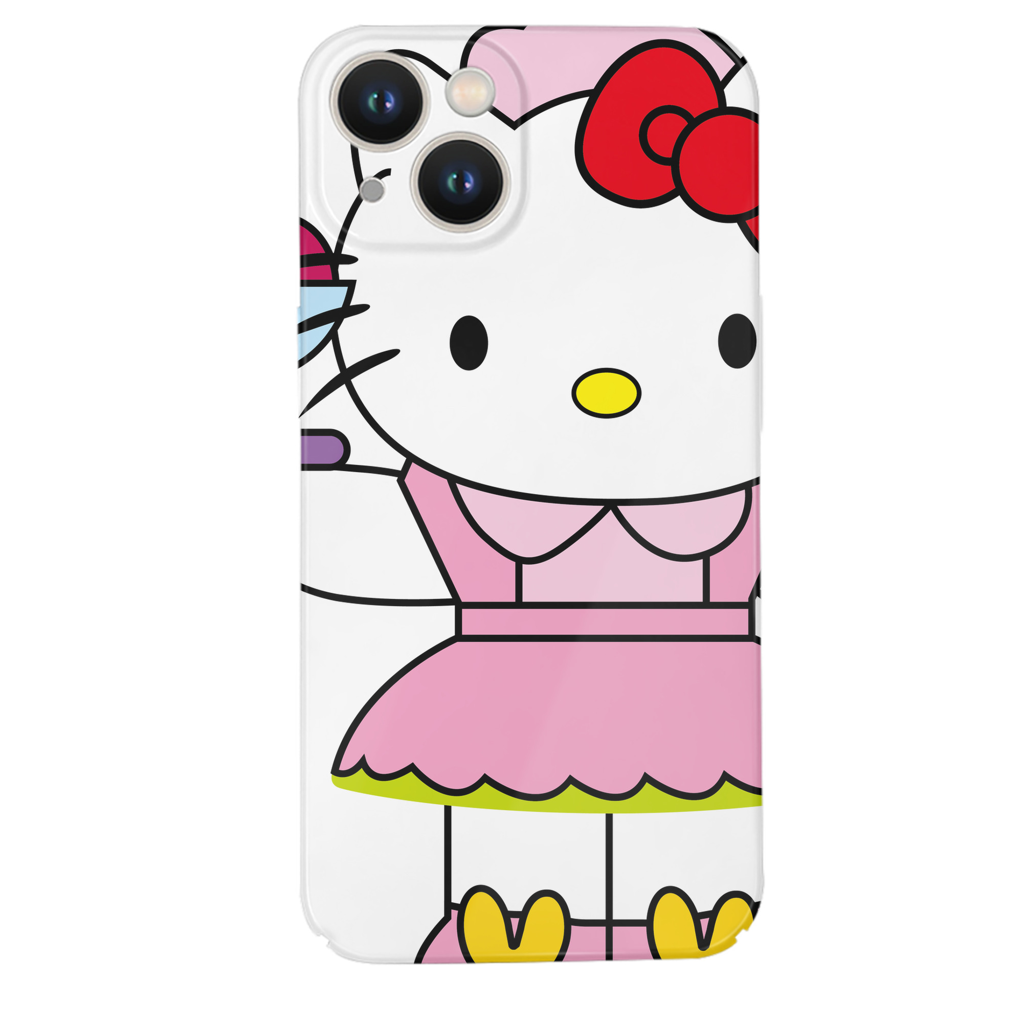 （画像用） Hello Kitty ハローキティ 【iPhone 14シリーズ対応】ハードケース